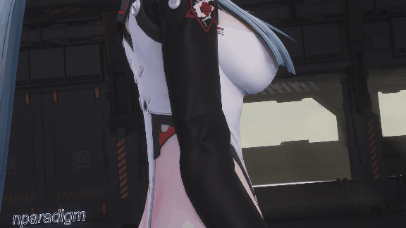 【3D/nparadigm】少女前线-HK416舞啪的节奏 [175M/FM/百度]